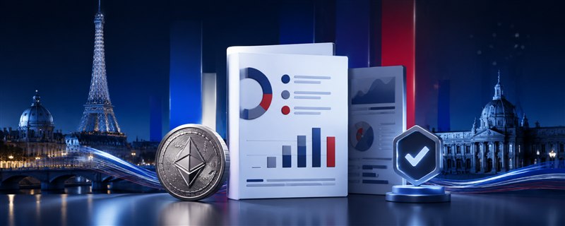 Vorschau des Frankreich-Steuerberichts für das Steuerjahr 2025 mit Übersicht, Transaktionen und Audit-Trail.