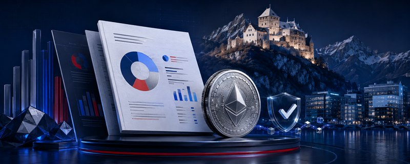 Vorschau des Liechtenstein-Steuerberichts für das Steuerjahr 2025 mit Übersicht, Transaktionen und Audit-Trail.