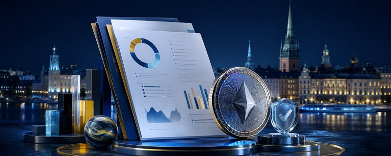 Vorschau des Schweden-Steuerberichts für das Steuerjahr 2025 mit Übersicht, Transaktionen und Audit-Trail.